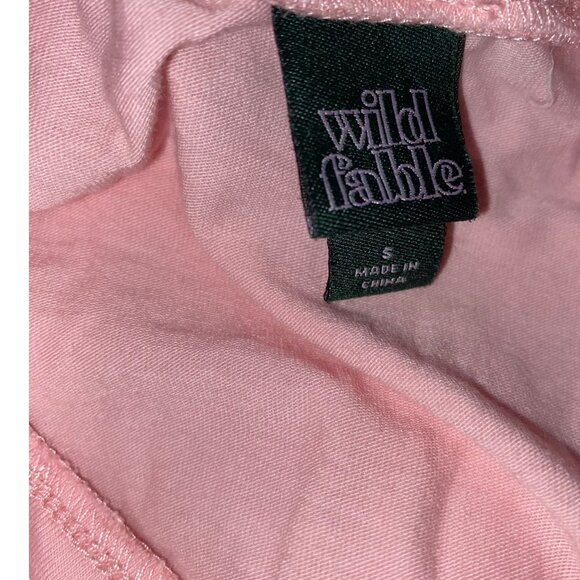 Wild Fable Junior's Small Pink Tshirt Dress - Picture 5 of 5